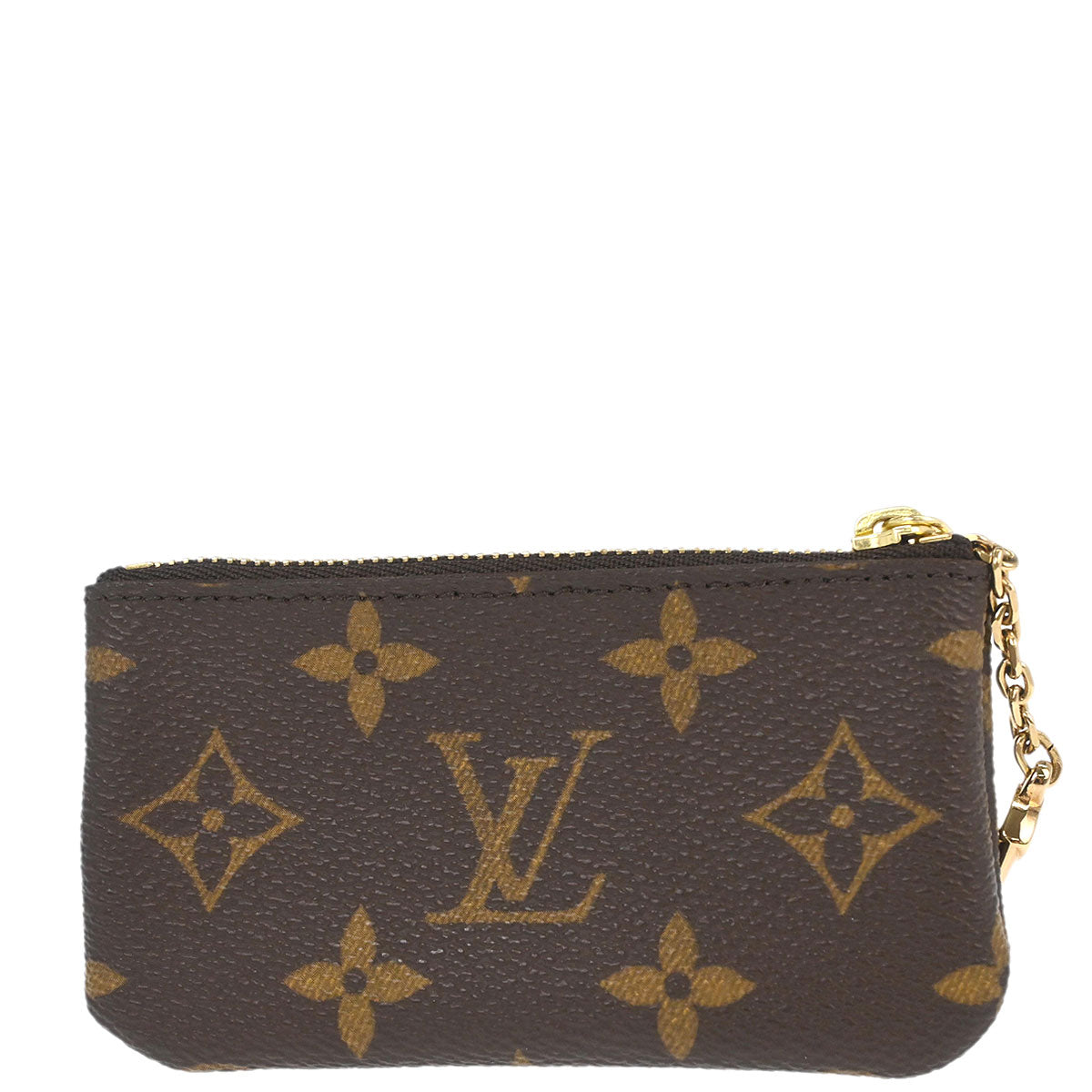 Louis Vuitton 2004 Monogram Pochette Cles Coin Purse M62650