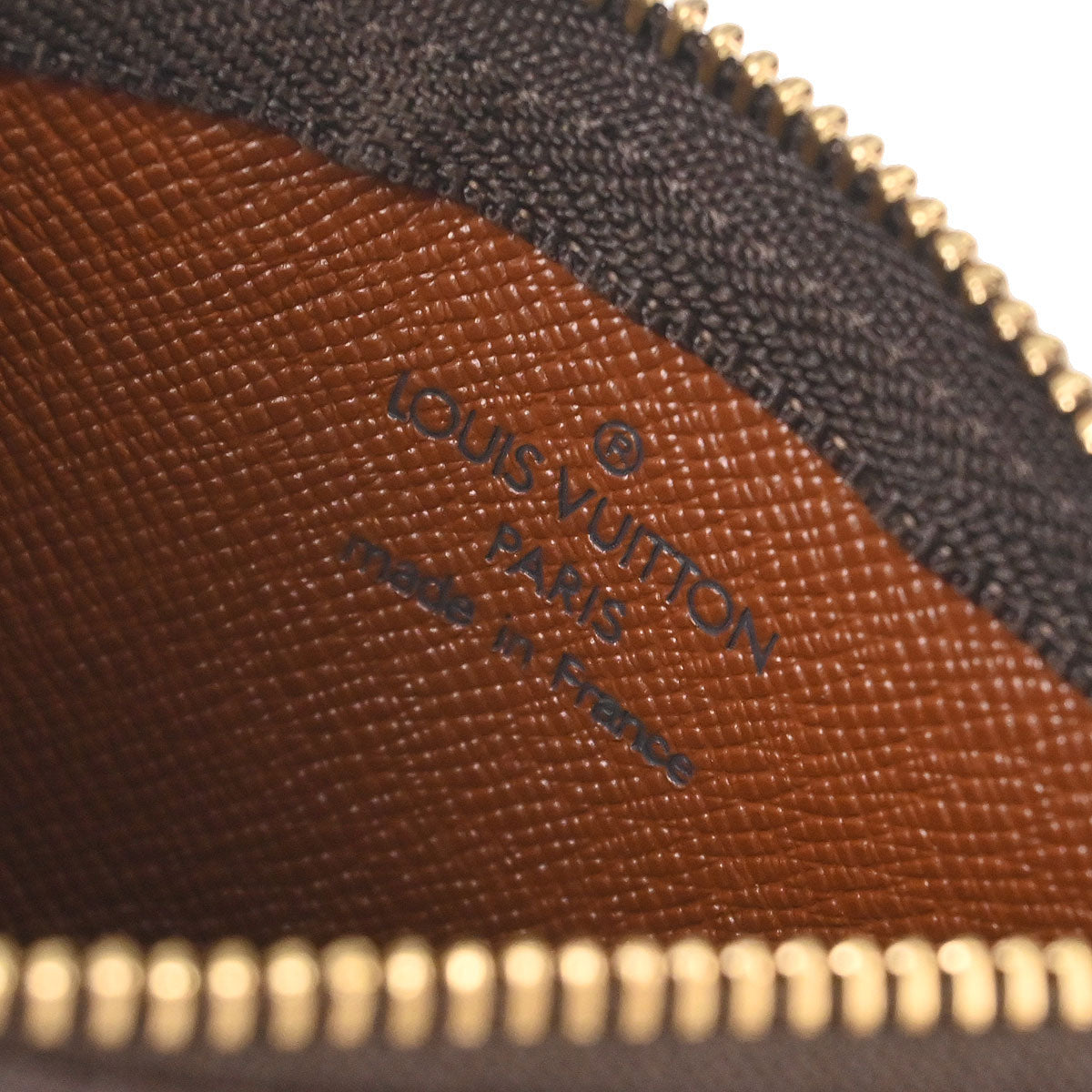 Louis Vuitton 2004 Monogram Pochette Cles Coin Purse M62650