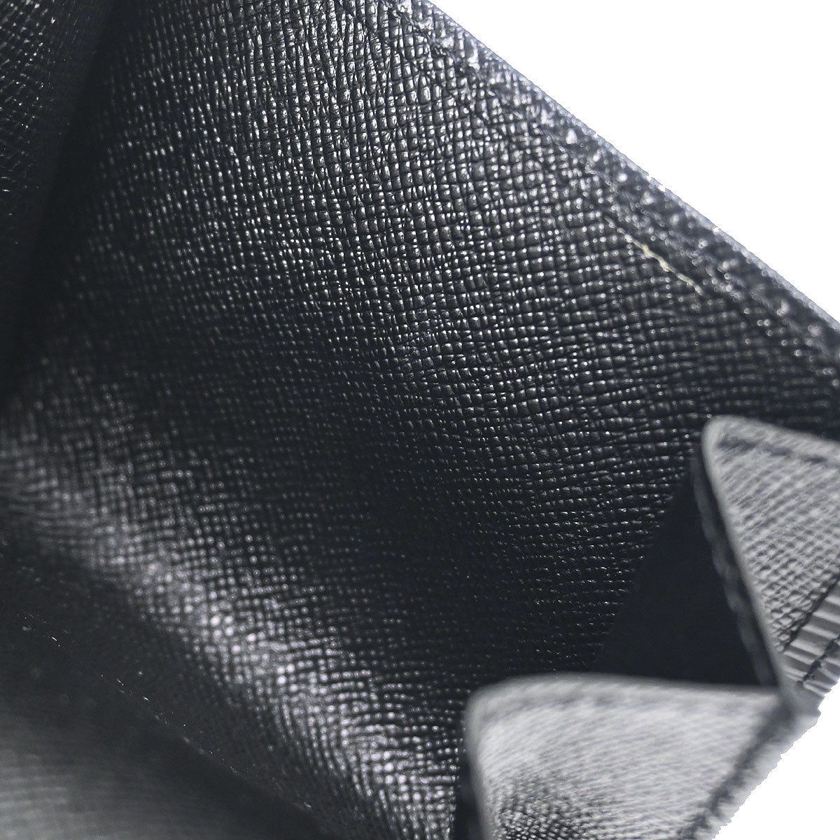 Louis Vuitton 2006 Black Epi Porte Mannaie Simple Coin Wallet M63412