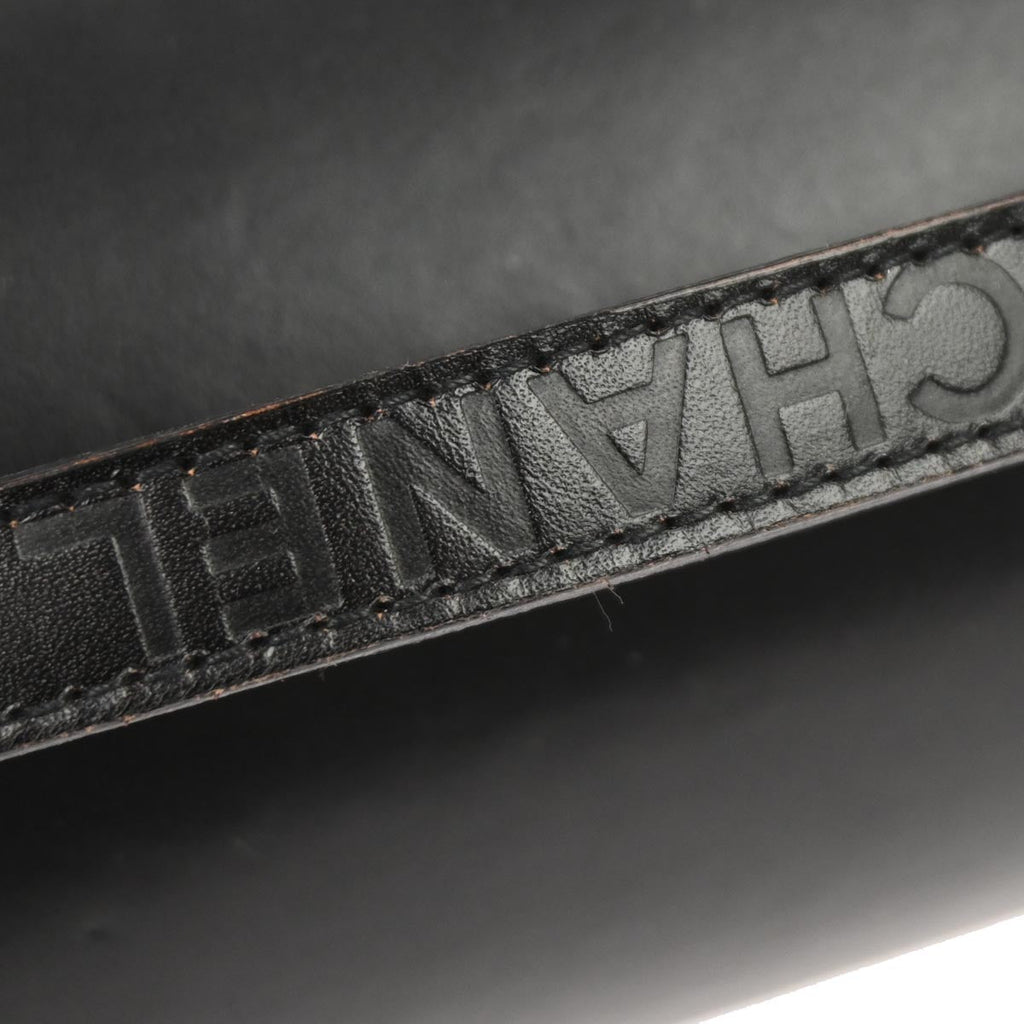 Chanel 1997-1999 Black Calfskin Handbag