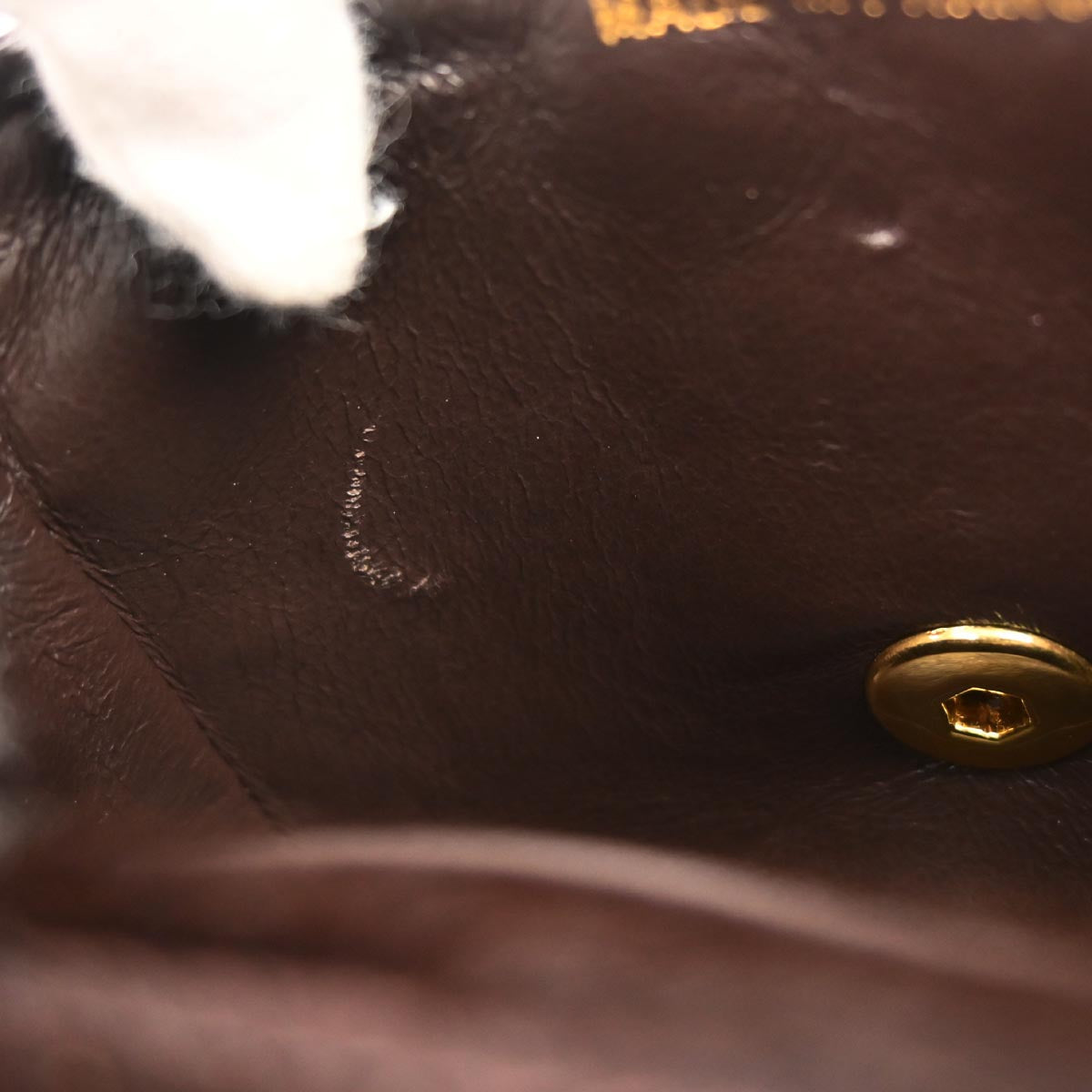 Chanel 1991-1994 Brown Pony Hair Micro Classic Flap Handbag