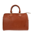 Louis Vuitton 1995 Brown Epi Speedy 25 Handbag M43013