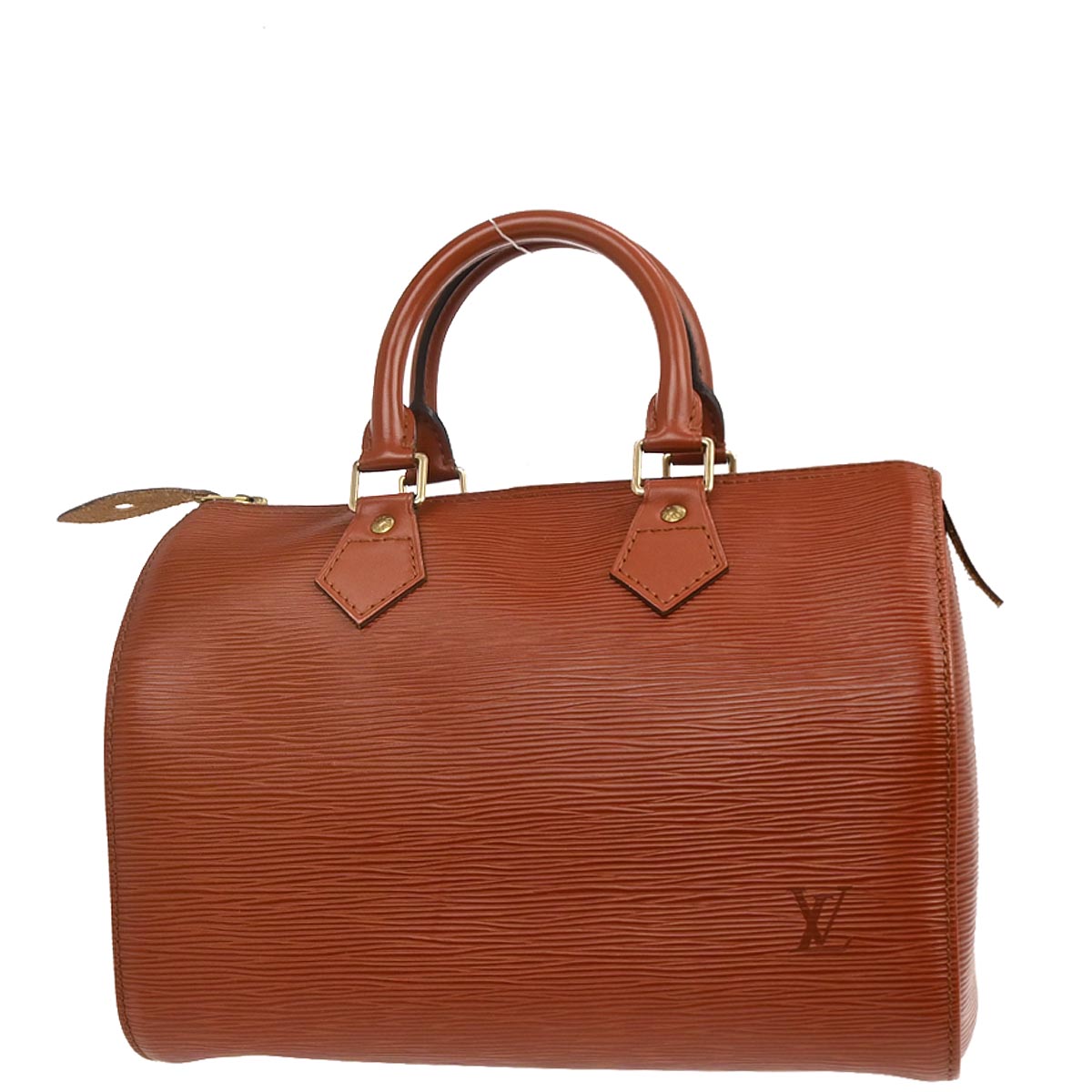 Louis Vuitton 1995 Brown Epi Speedy 25 Handbag M43013