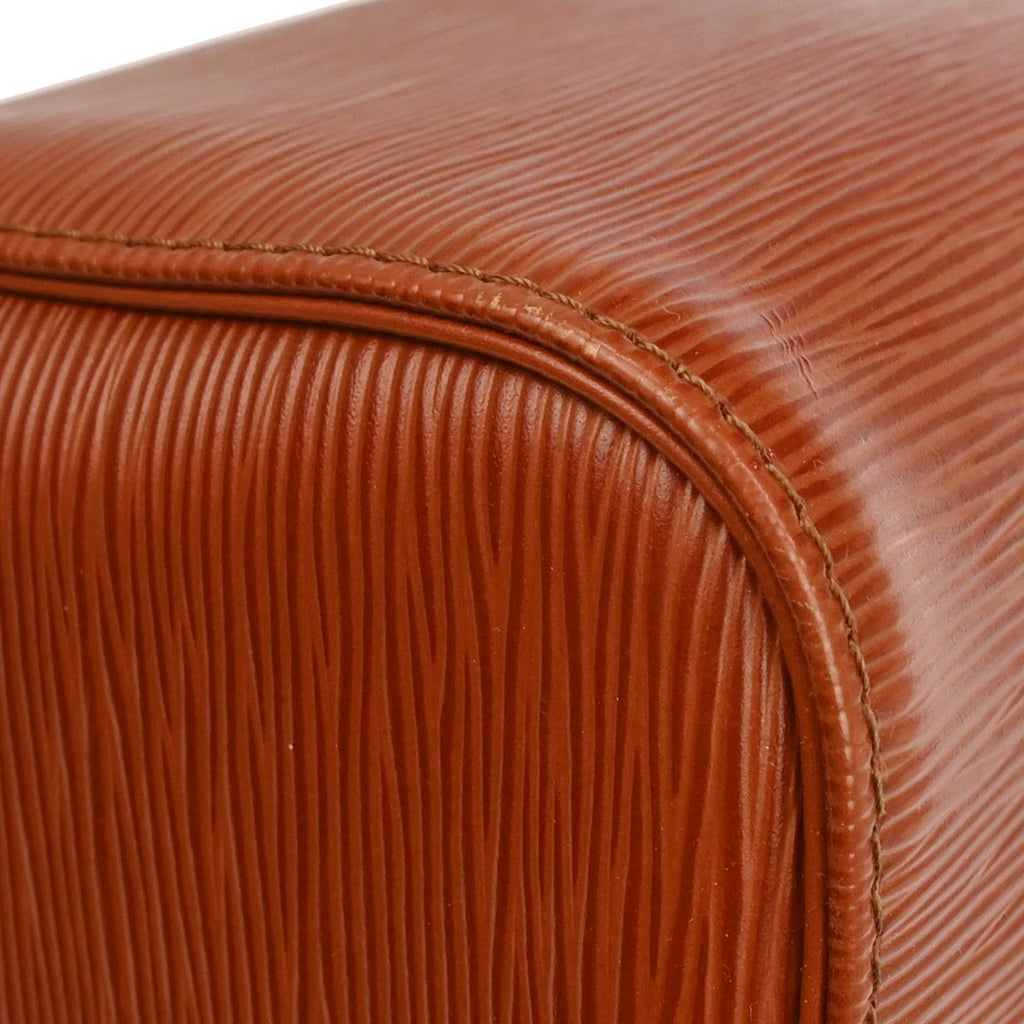 Louis Vuitton 1995 Brown Epi Speedy 25 Handbag M43013