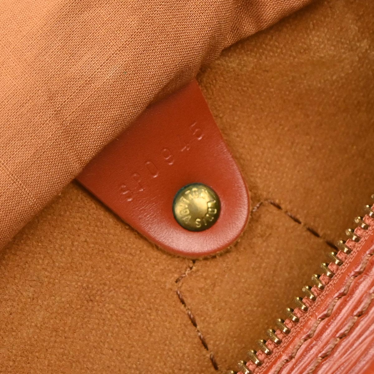 Louis Vuitton 1995 Brown Epi Speedy 25 Handbag M43013