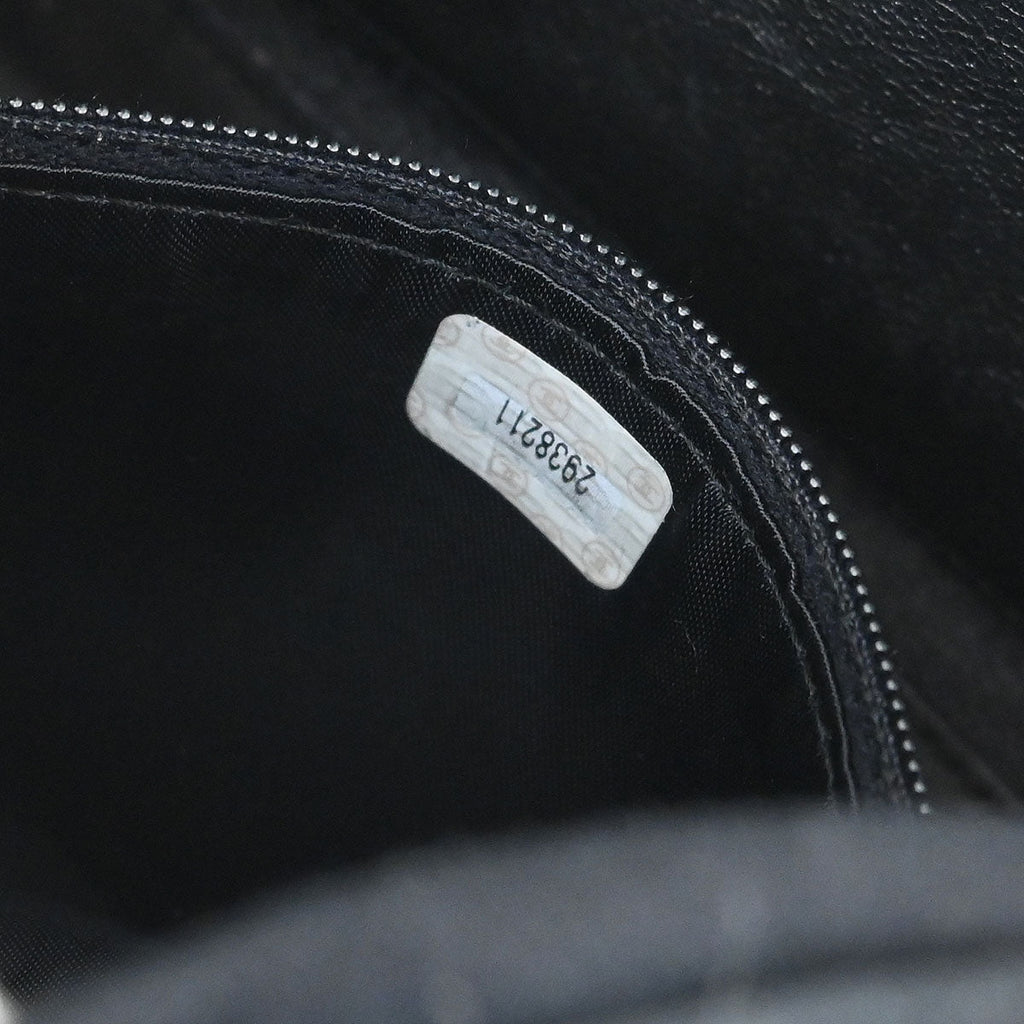 Chanel 1991-1994 Black Suede Camera Bag Mini