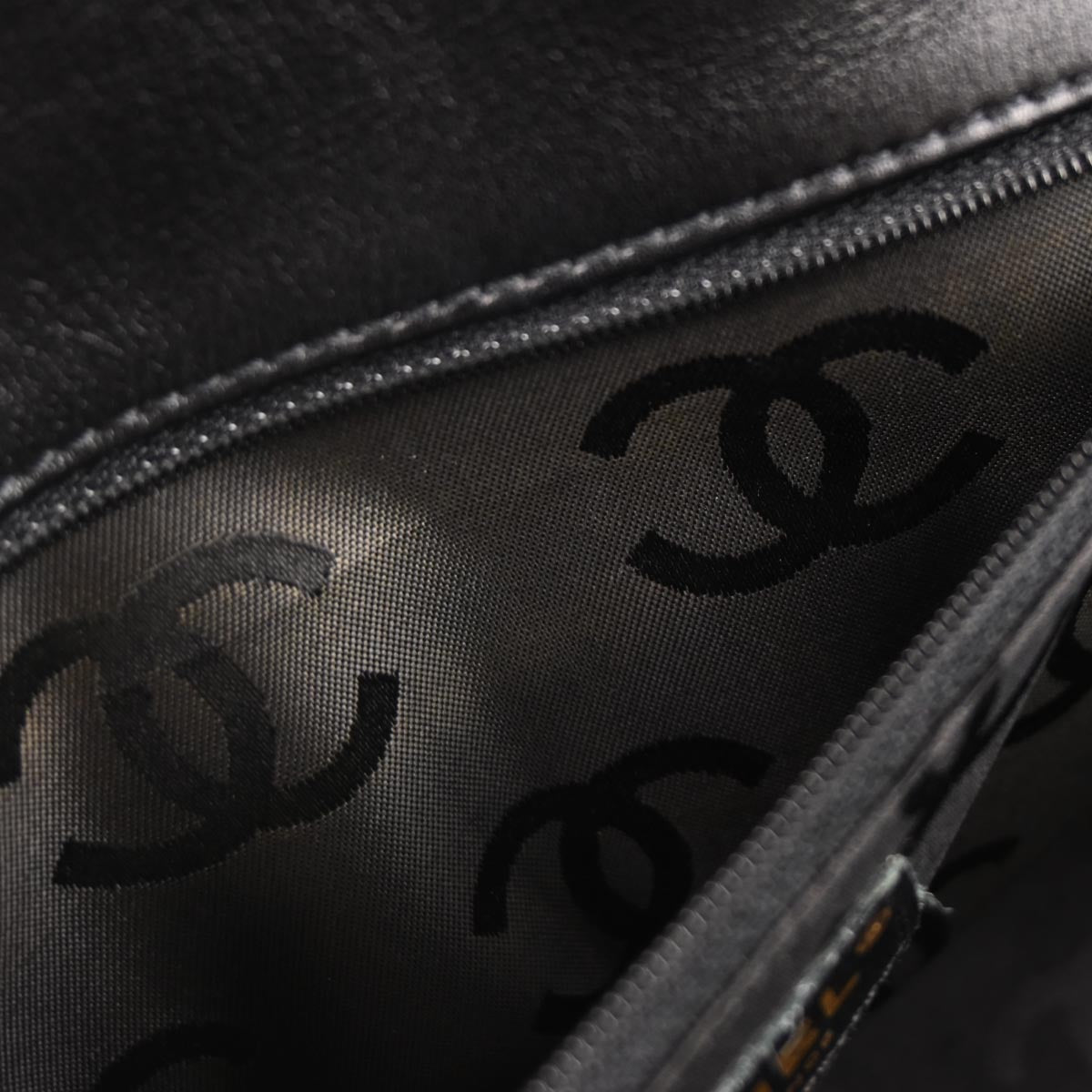 Chanel 2005-2006 Black Calfskin Wild Stitch Handbag
