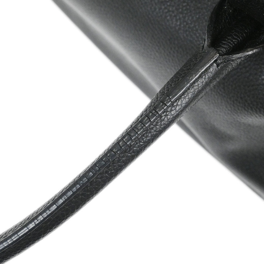 Chanel 2008-2009 Black Calfskin Executive Cerf Tote Bag