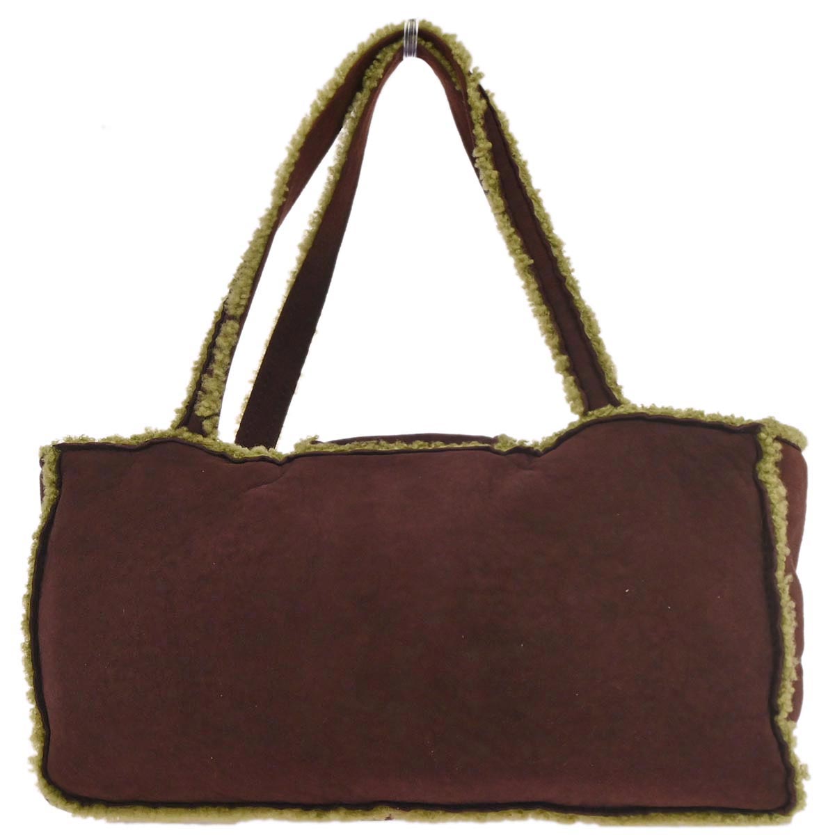 Chanel 1997-1999 Brown Mouton Tote Handbag