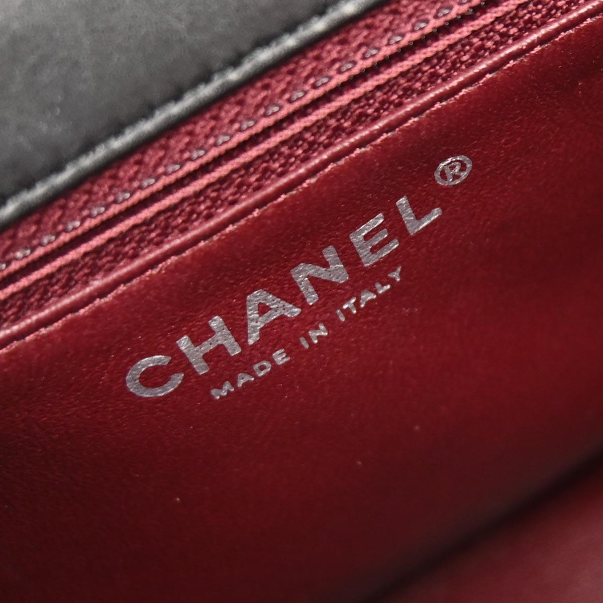 Chanel 2011 Black Calfskin Mademoiselle Lock Shoulder Bag