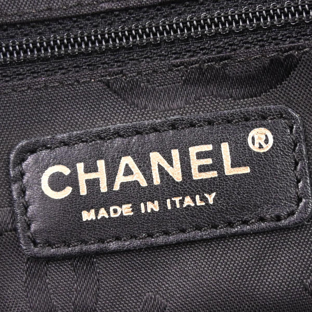 Chanel 2005-2006 Black Calfskin Wild Stitch Handbag