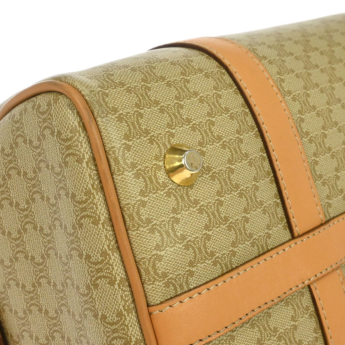 Celine Beige Macadam Handbag