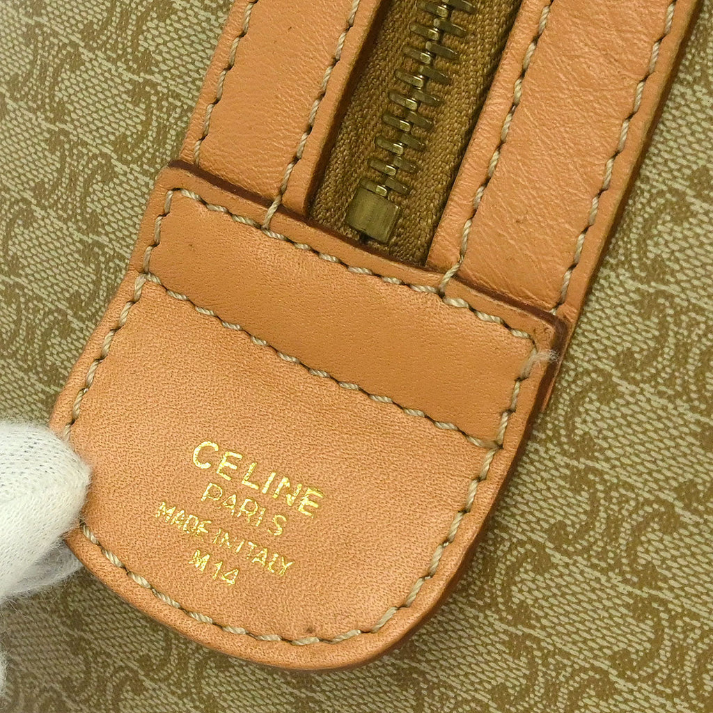 Celine Beige Macadam Handbag