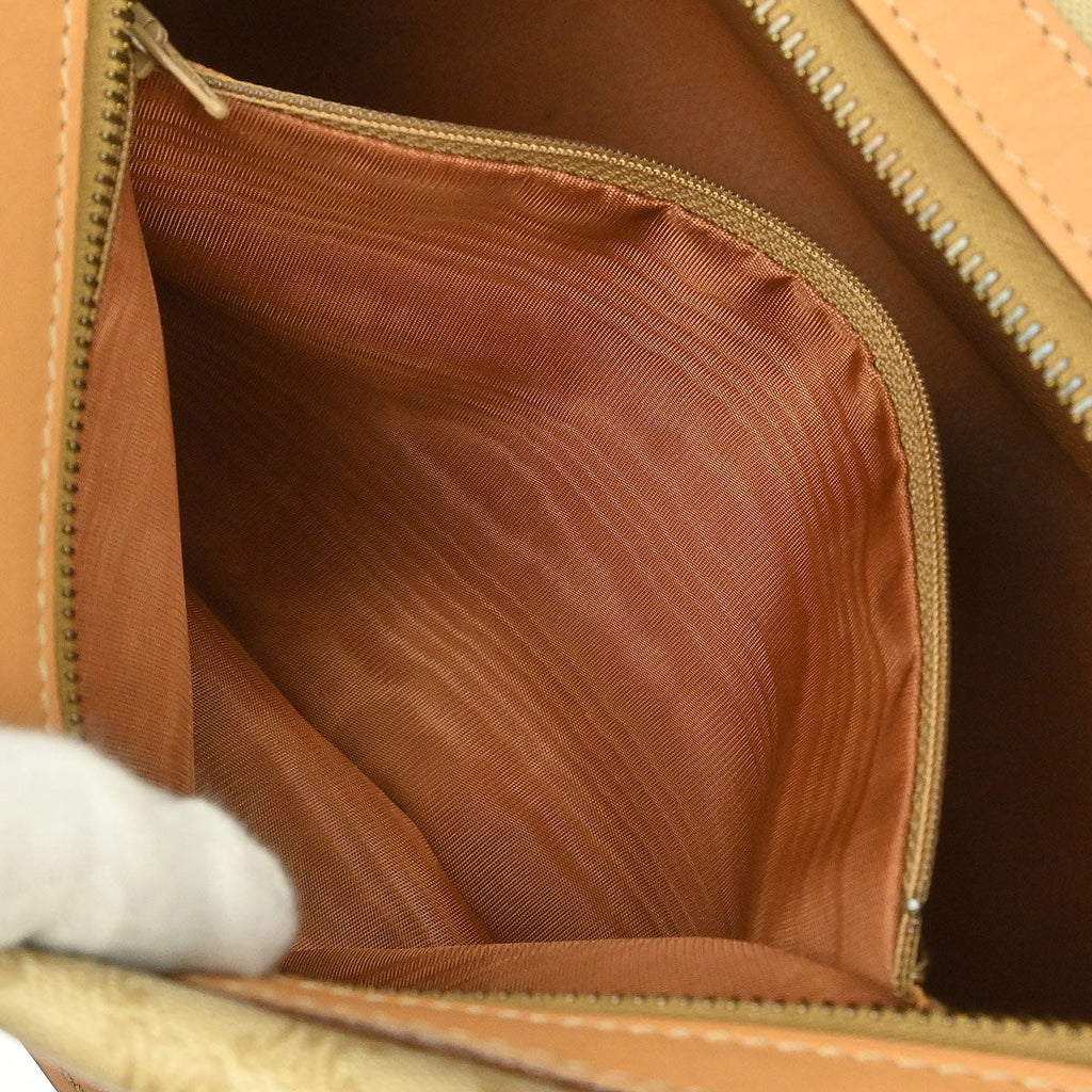 Celine Beige Macadam Handbag