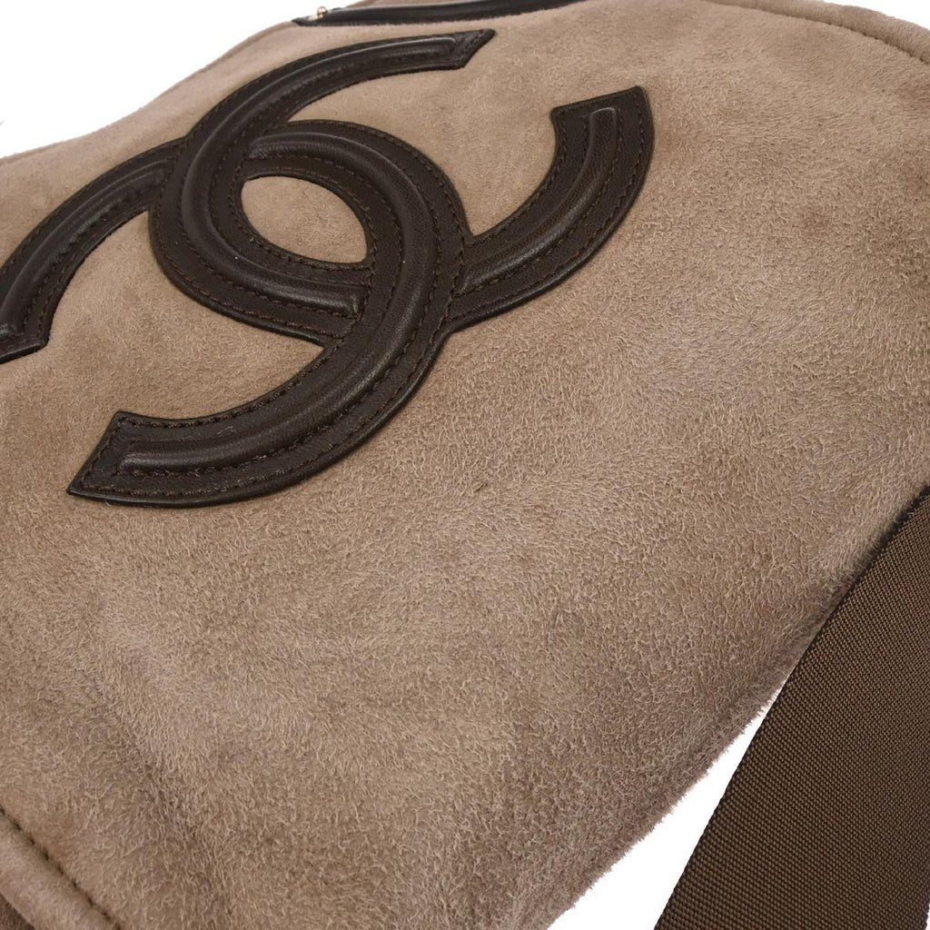 Chanel 2005-2006 Brown Mouton Shoulder Bag