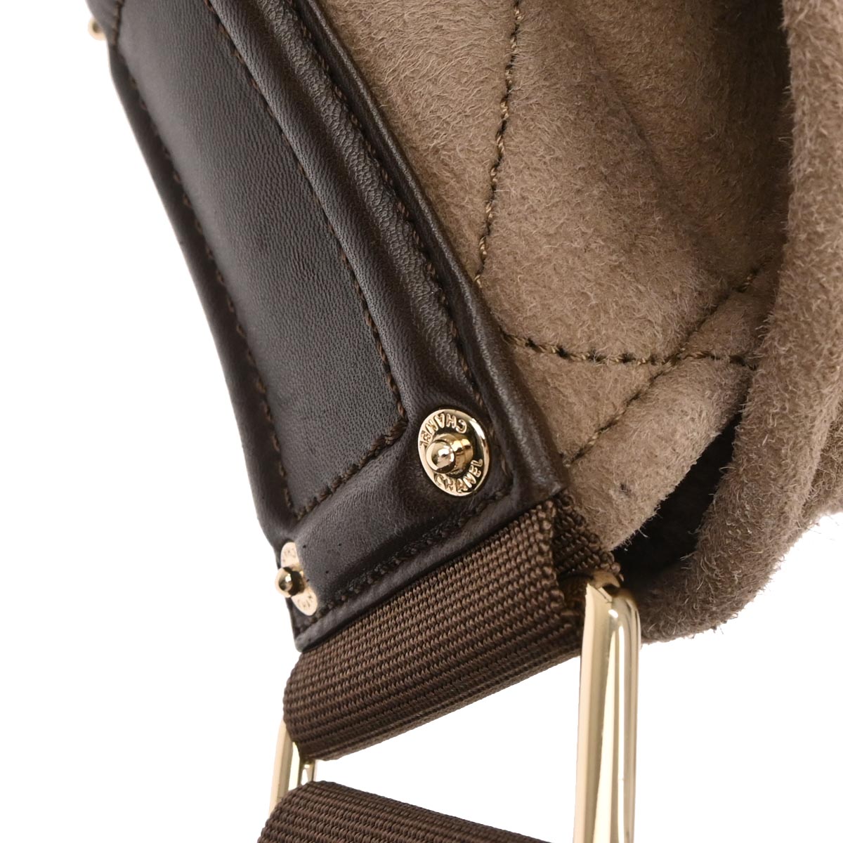 Chanel 2005-2006 Brown Mouton Shoulder Bag