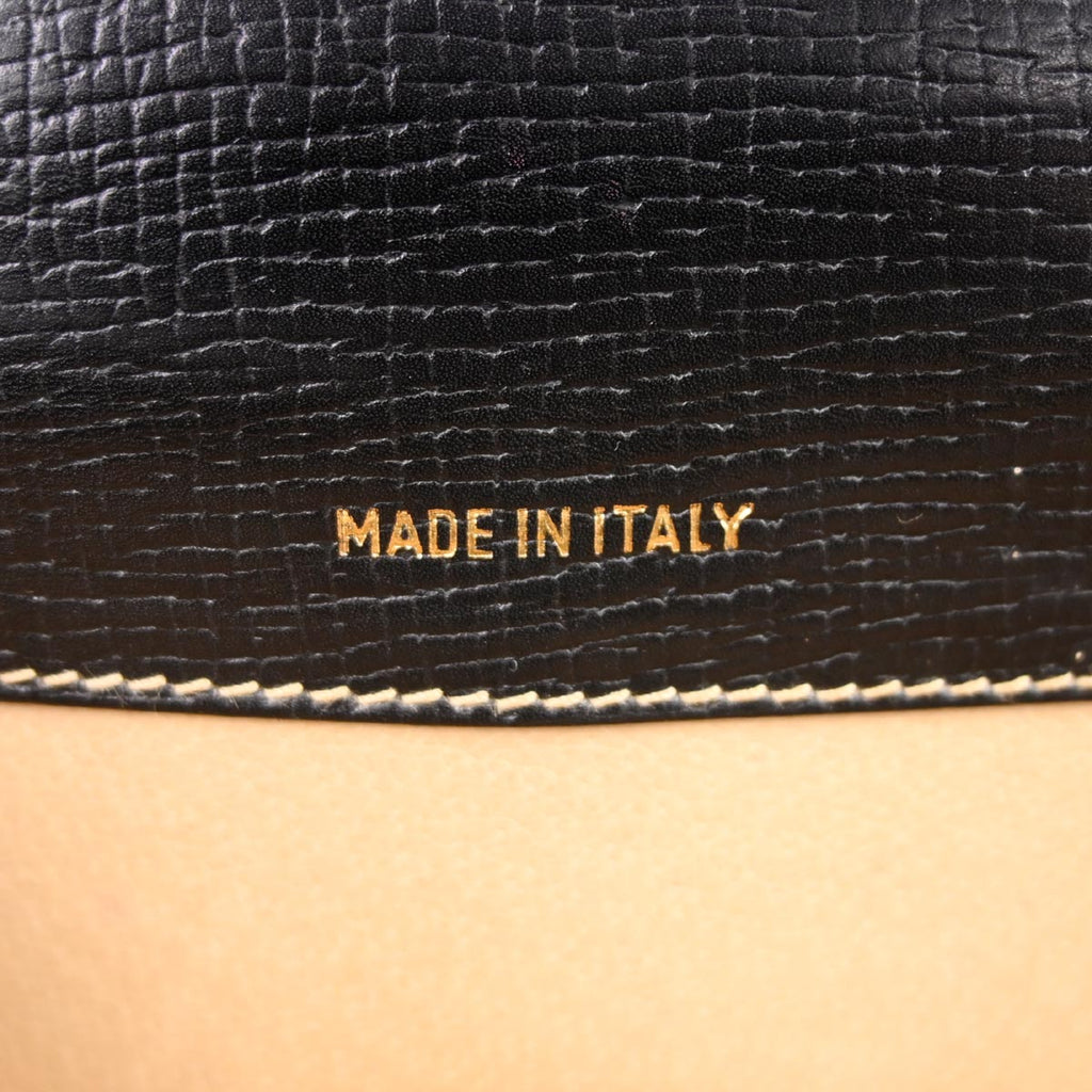 Loewe Black Leather Clutch Bag