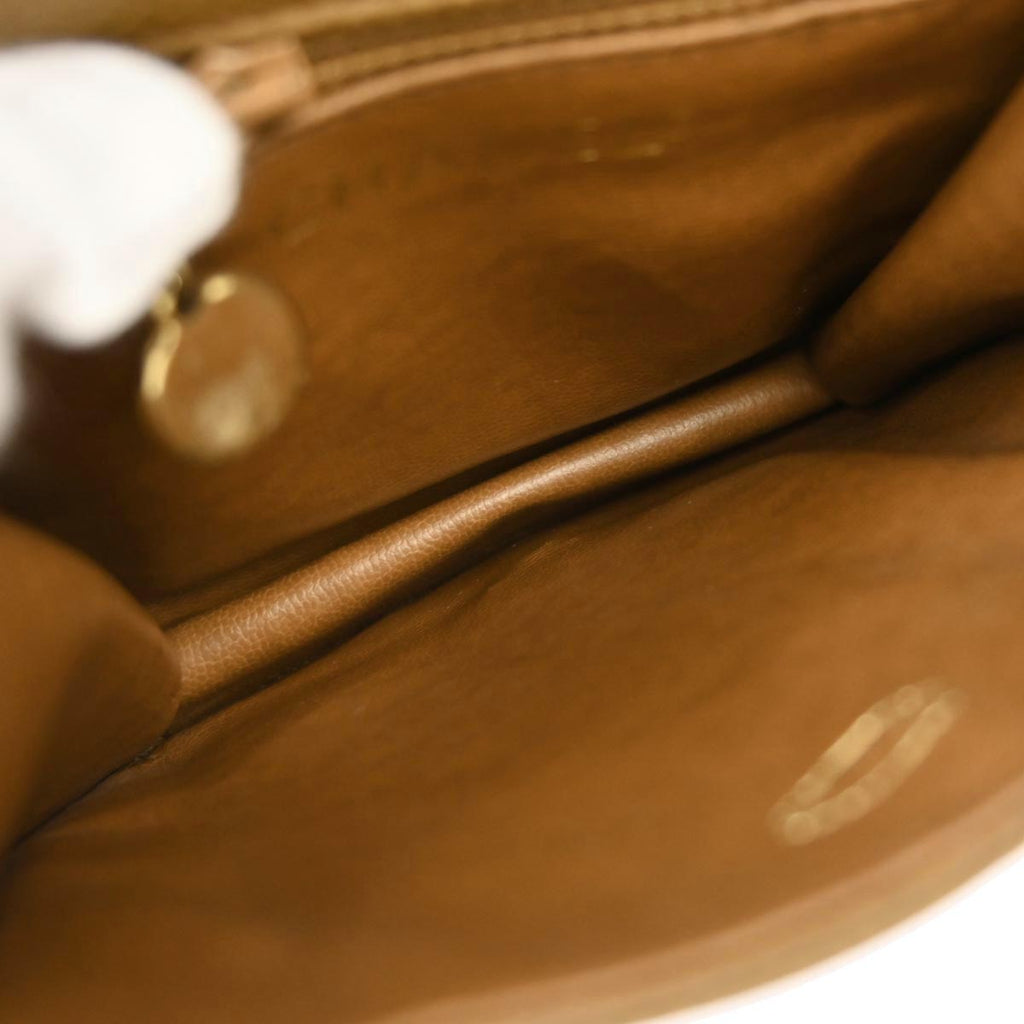 Chanel 1989-1991 Brown Caviar Skin Waist Bum Bag #85/34