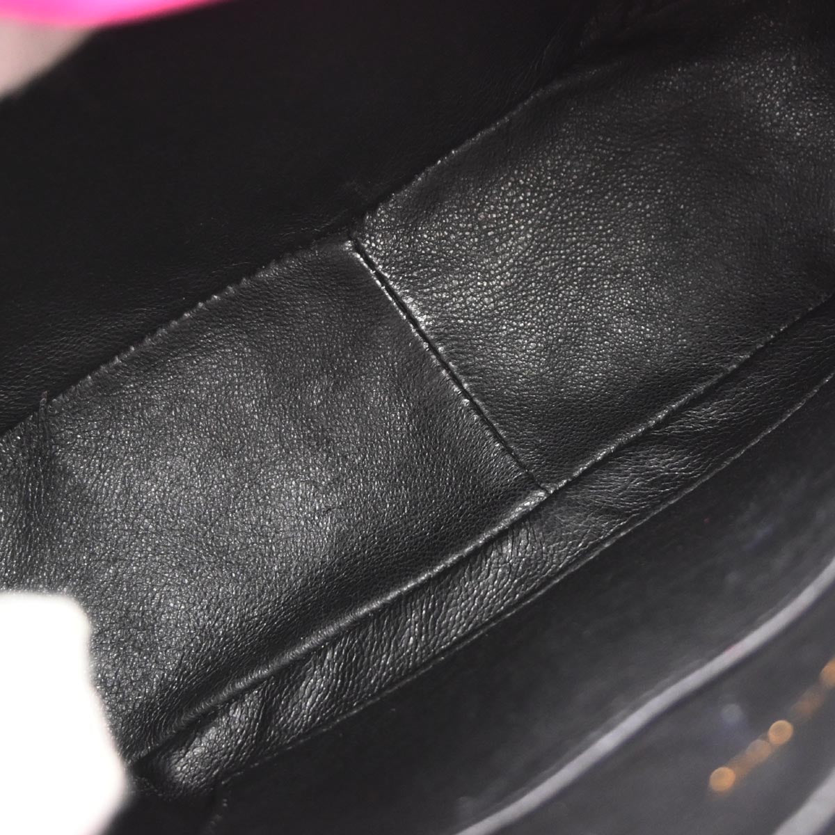 Chanel 1991-1994 Purple Lambskin Camera Bag Mini