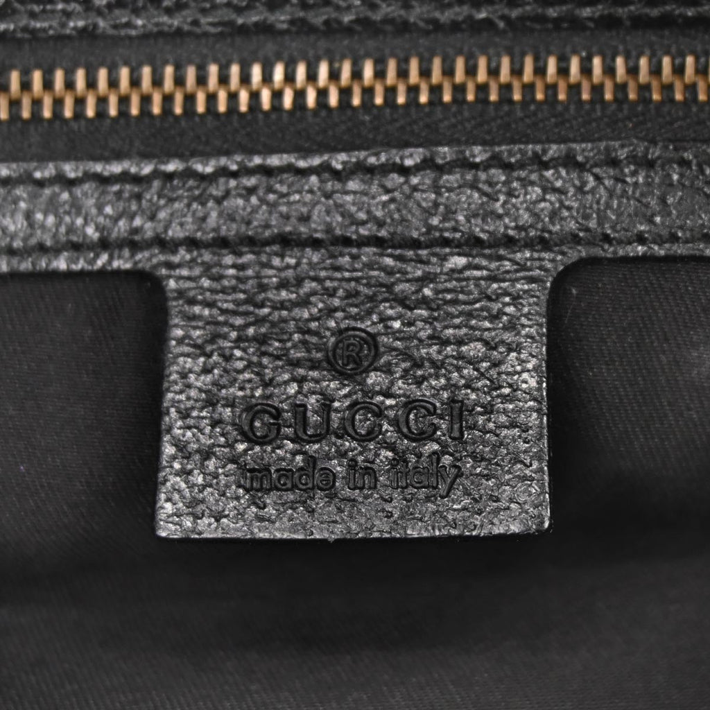 Gucci Black GG Studded Pelham Runway Handbag