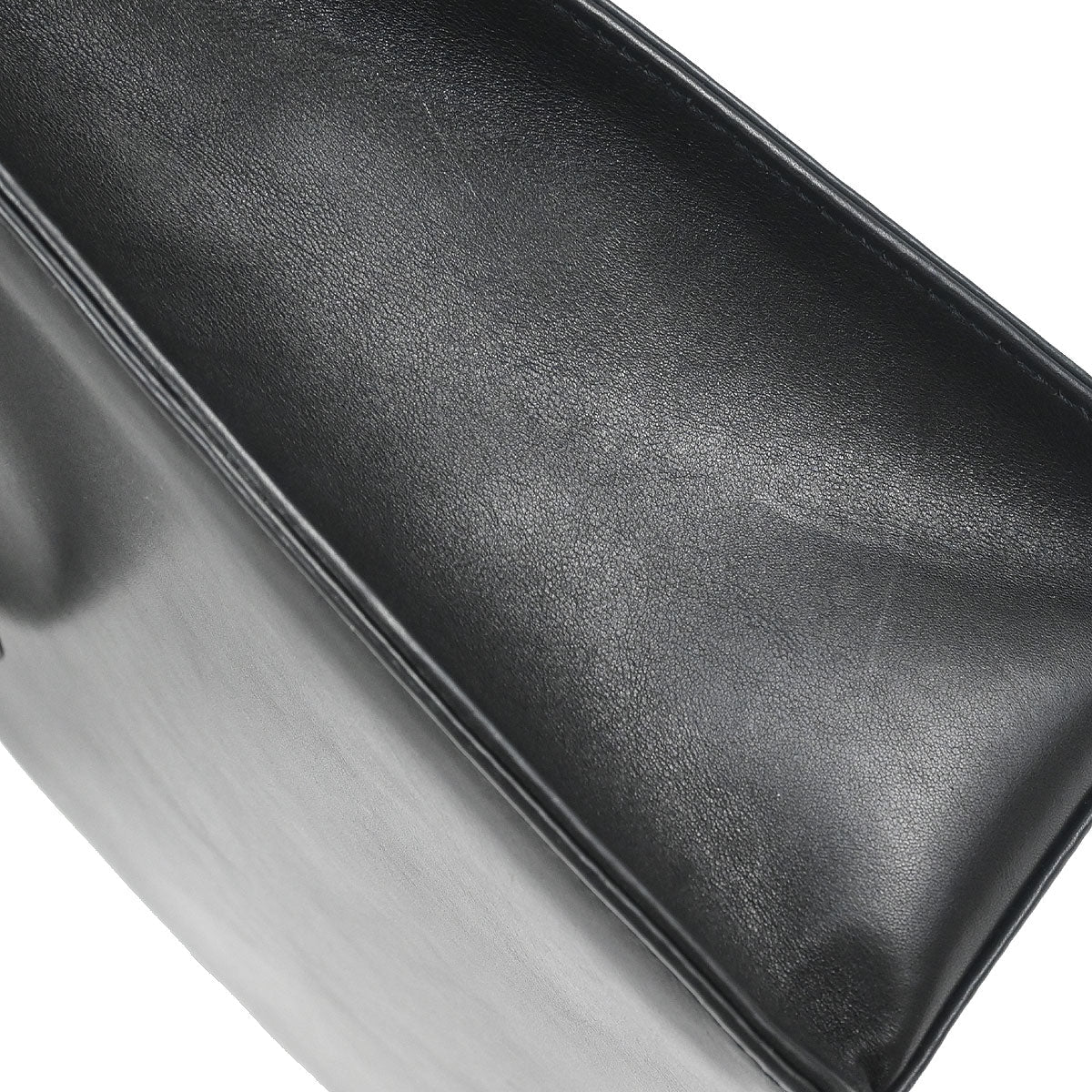 Chanel 1997-1999 Black Lambskin Tote Bag