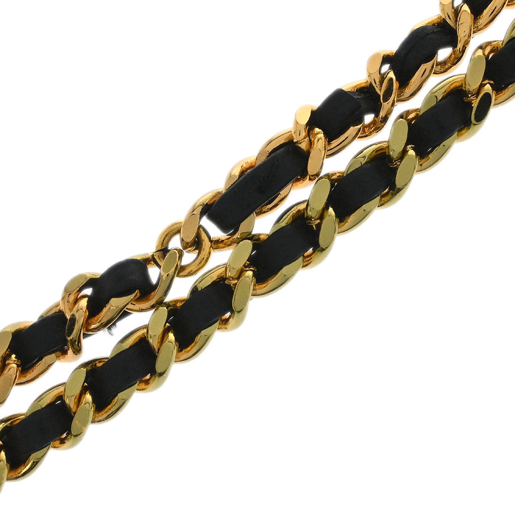 Chanel 1996-1997 Black Caviar Skin Chain Shoulder Bag Pochette Phone Case