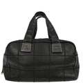 Chanel 2003-2004 Black Caviar Skin Choco Bar Handbag