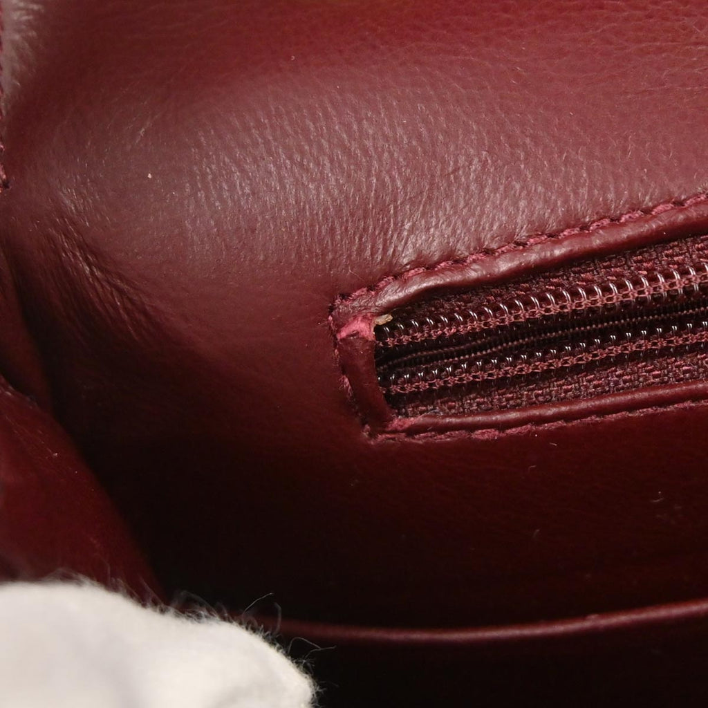Chanel 1991-1994 Black Lambskin Paris Shoulder Bag