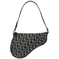 Christian Dior Black Trotter Saddle Handbag