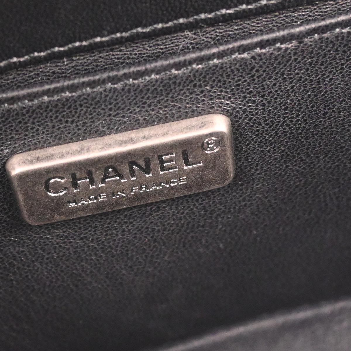 Boy Chanel 2015-2016 Black Lambskin Fur Small Chain Shoulder Bag