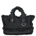 Chanel 2006-2008 Black Mouton Sport Line Tote Bag