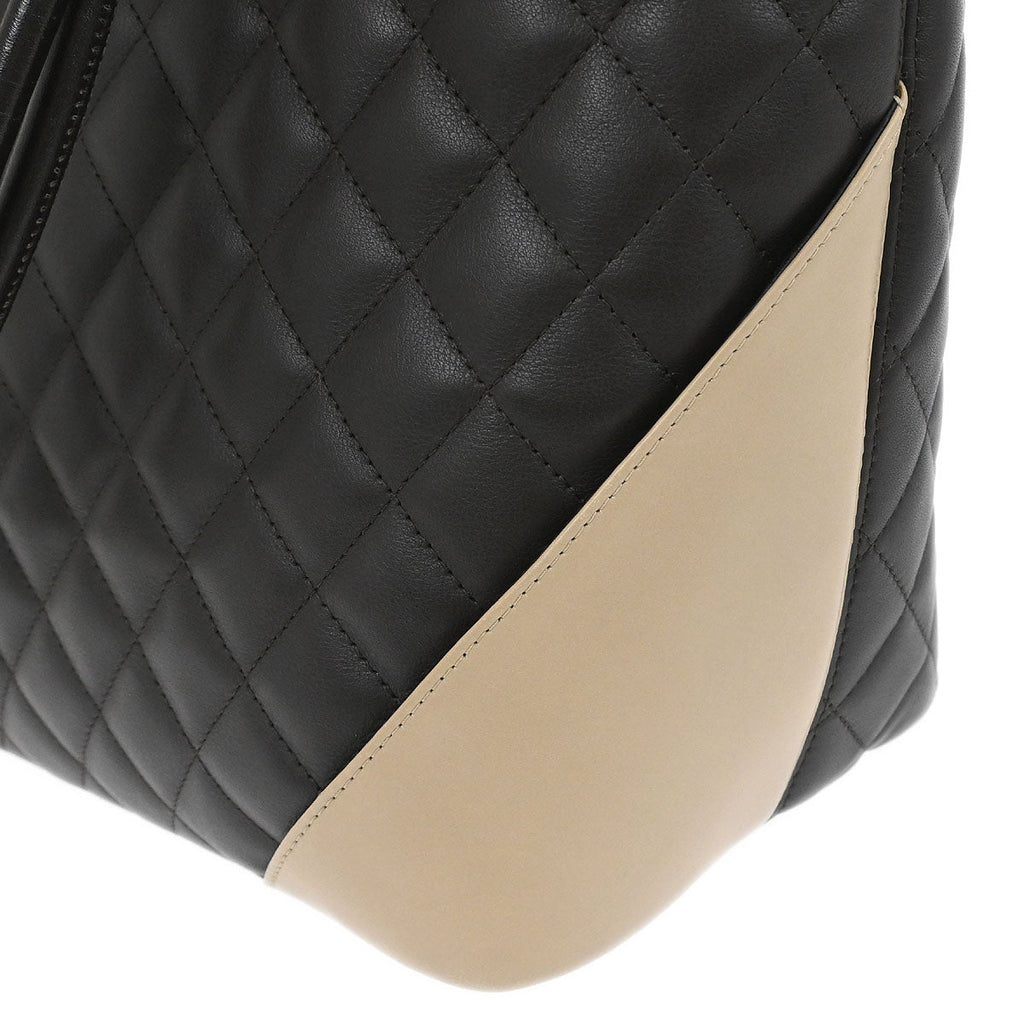 Chanel 2005-2006 Brown Calfskin Cambon Ligne Tote Handbag
