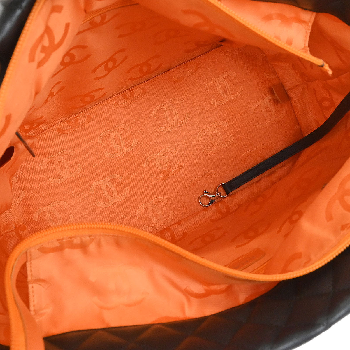 Chanel 2005-2006 Brown Calfskin Cambon Ligne Tote Handbag