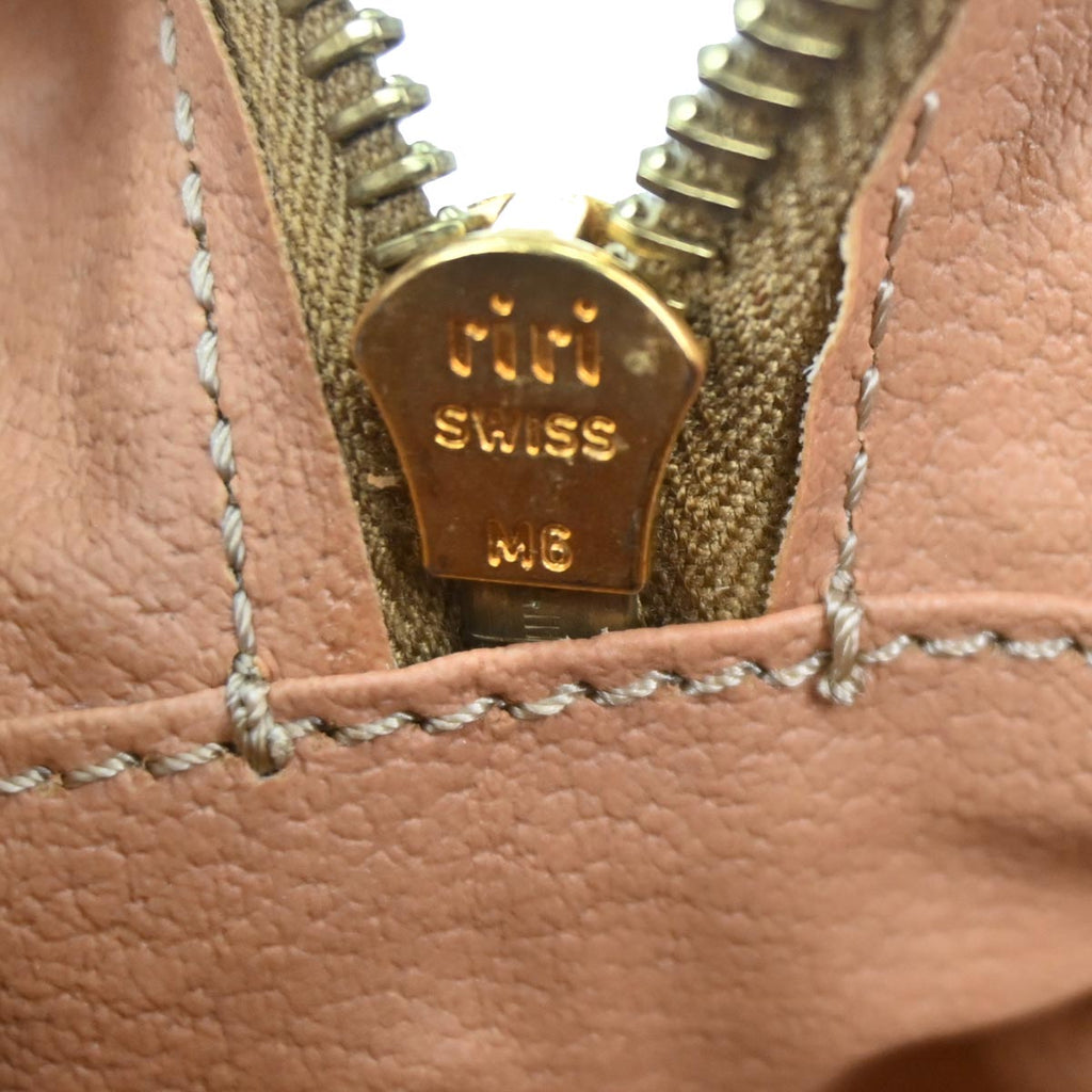 Celine Brown Macadam Shoulder Bag