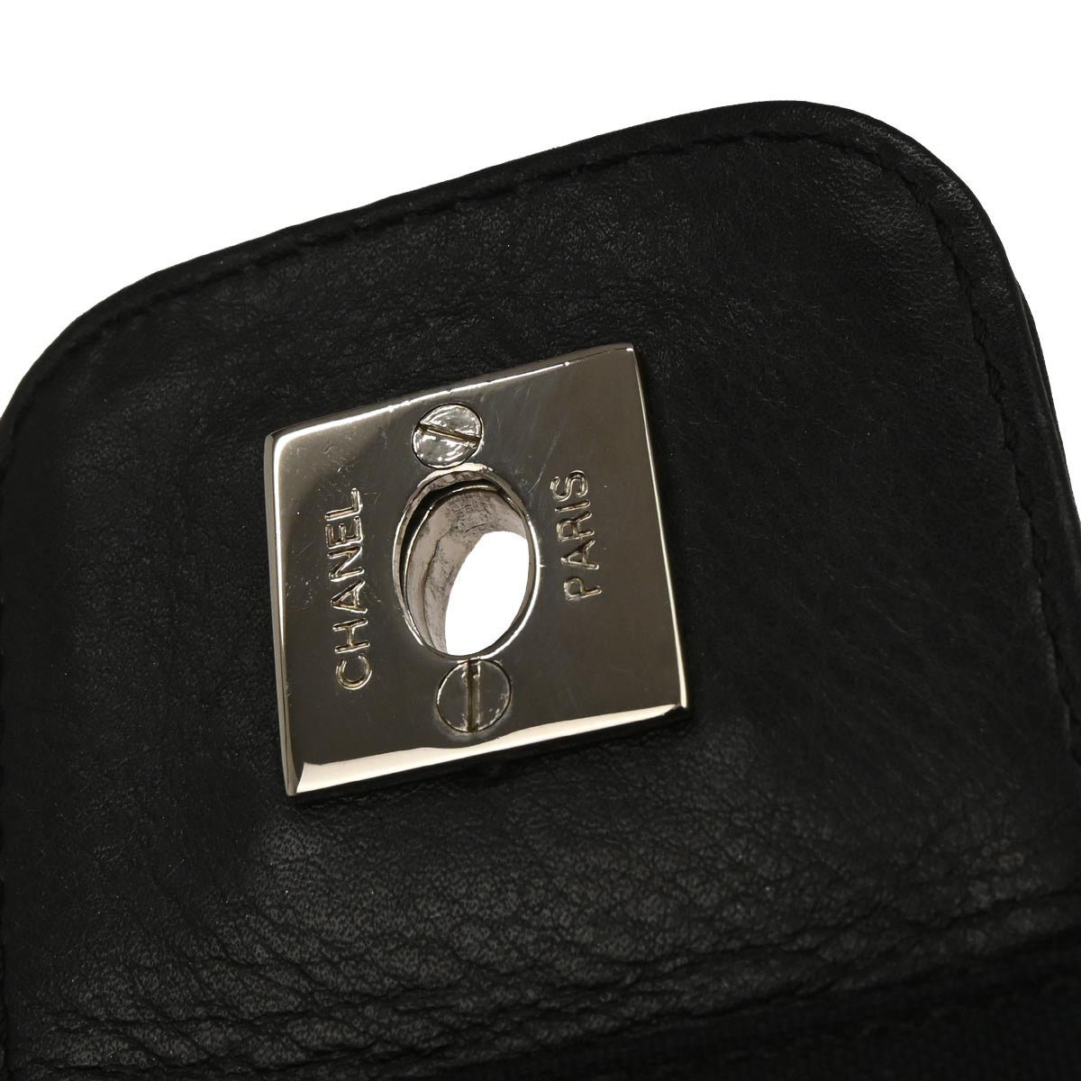 Chanel 2005-2006 Black Pony Hair Canvas Sport Line Flap Chain Shoulder Bag