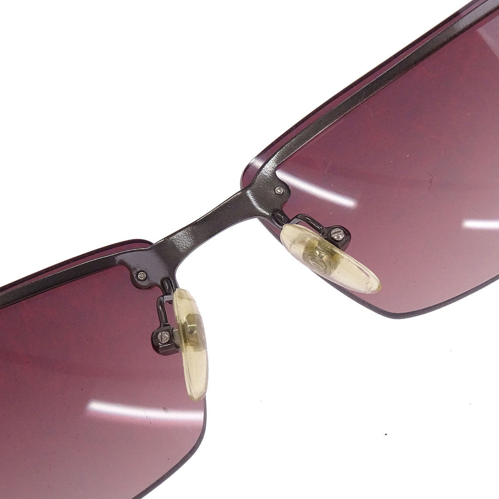 Chanel Sunglasses Eyewear Brown Small Good