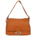 Fendi Orange Selleria Mamma Baguette Handbag