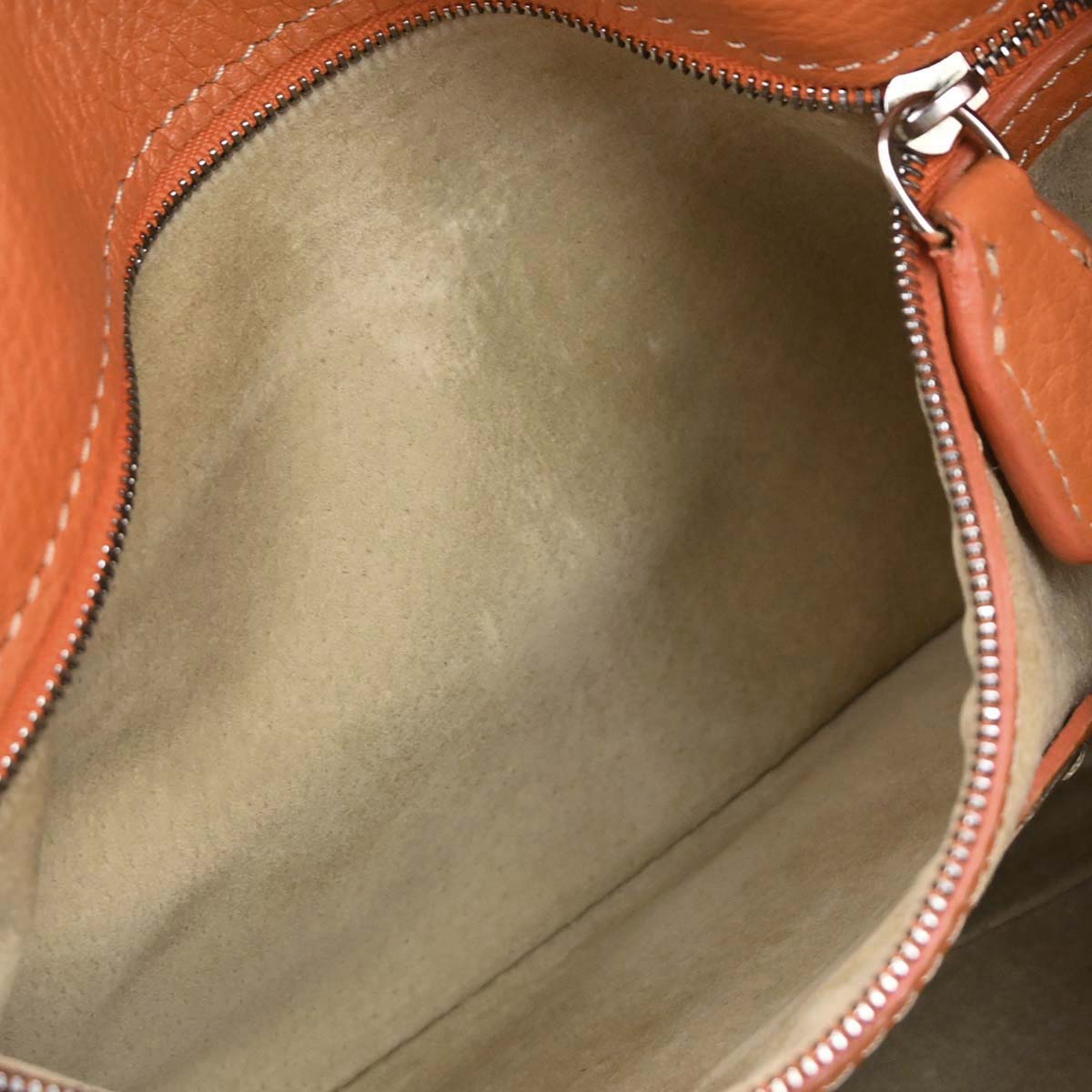 Fendi Orange Selleria Mamma Baguette Handbag