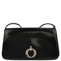 Christian Dior Black Patent Leather Shoulder Bag