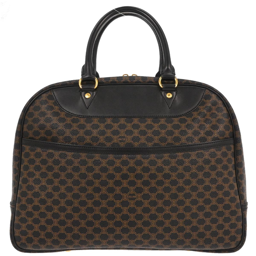 Celine Black Macadam Handbag