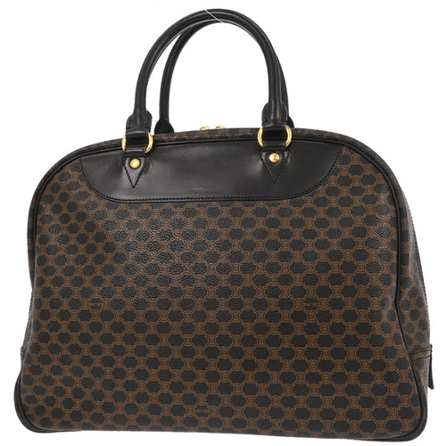 Celine Black Macadam Handbag
