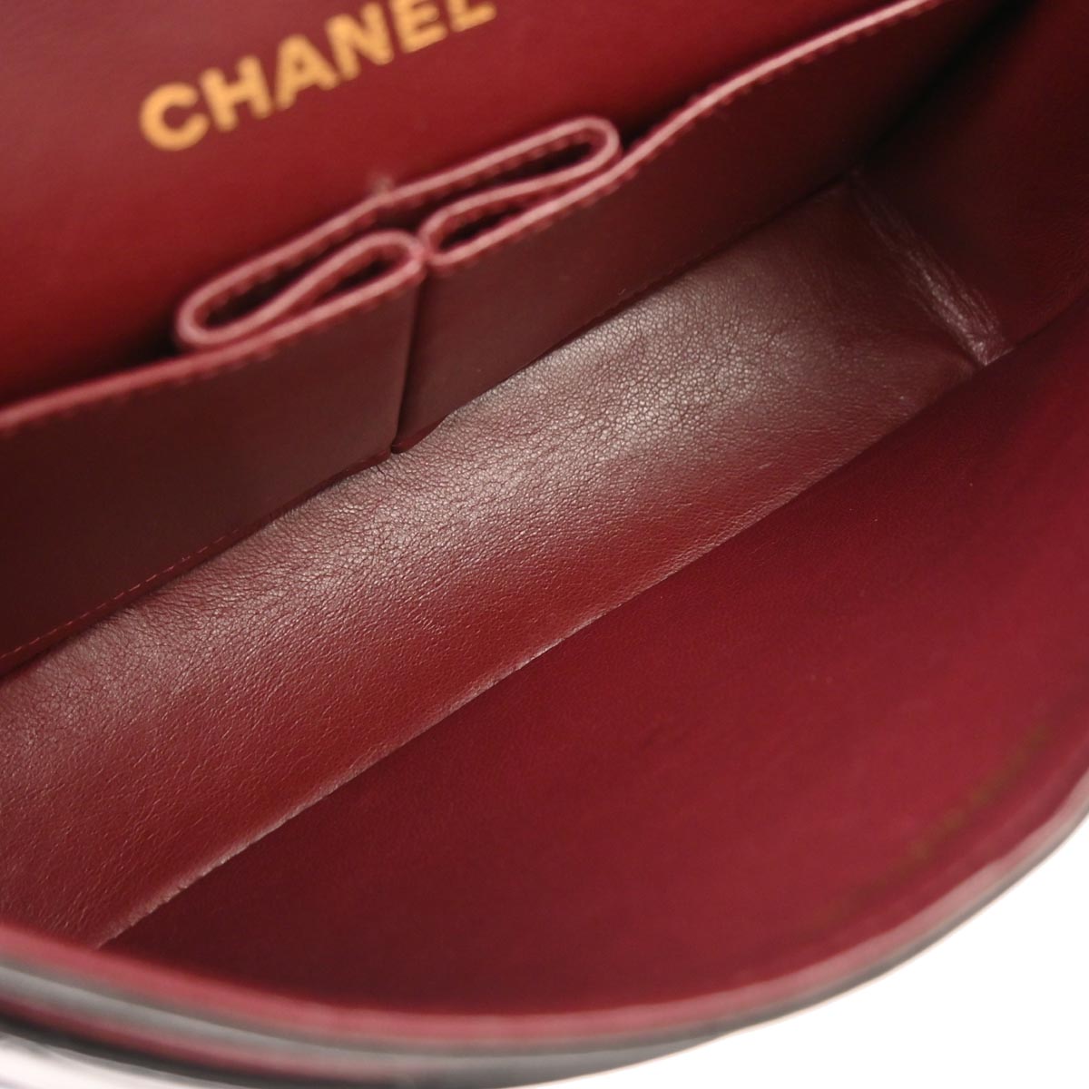 Chanel 1994-1996 Black Lambskin Small Classic Double Flap Shoulder Bag