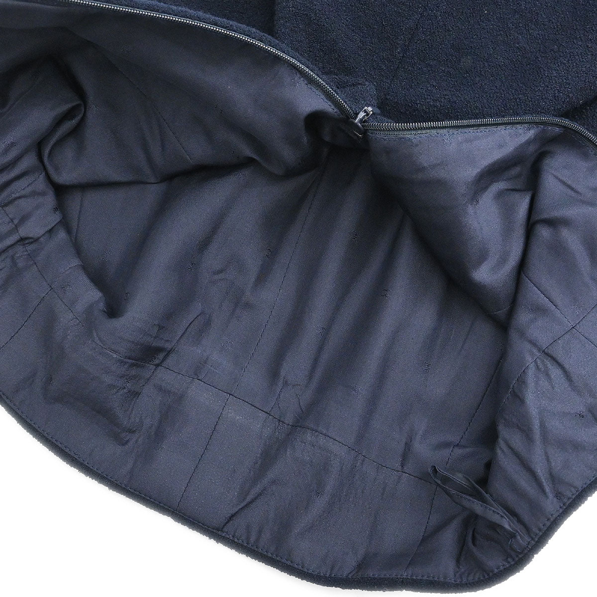 Chanel Setup Suit Jacket Skirt Navy