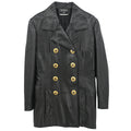 Chanel Double Breasted Jacket Black