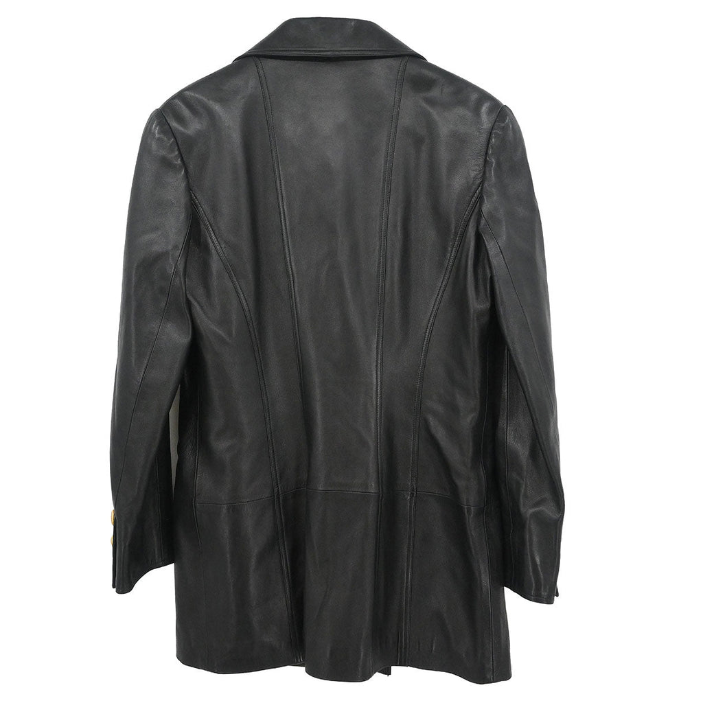 Chanel Double Breasted Jacket Black