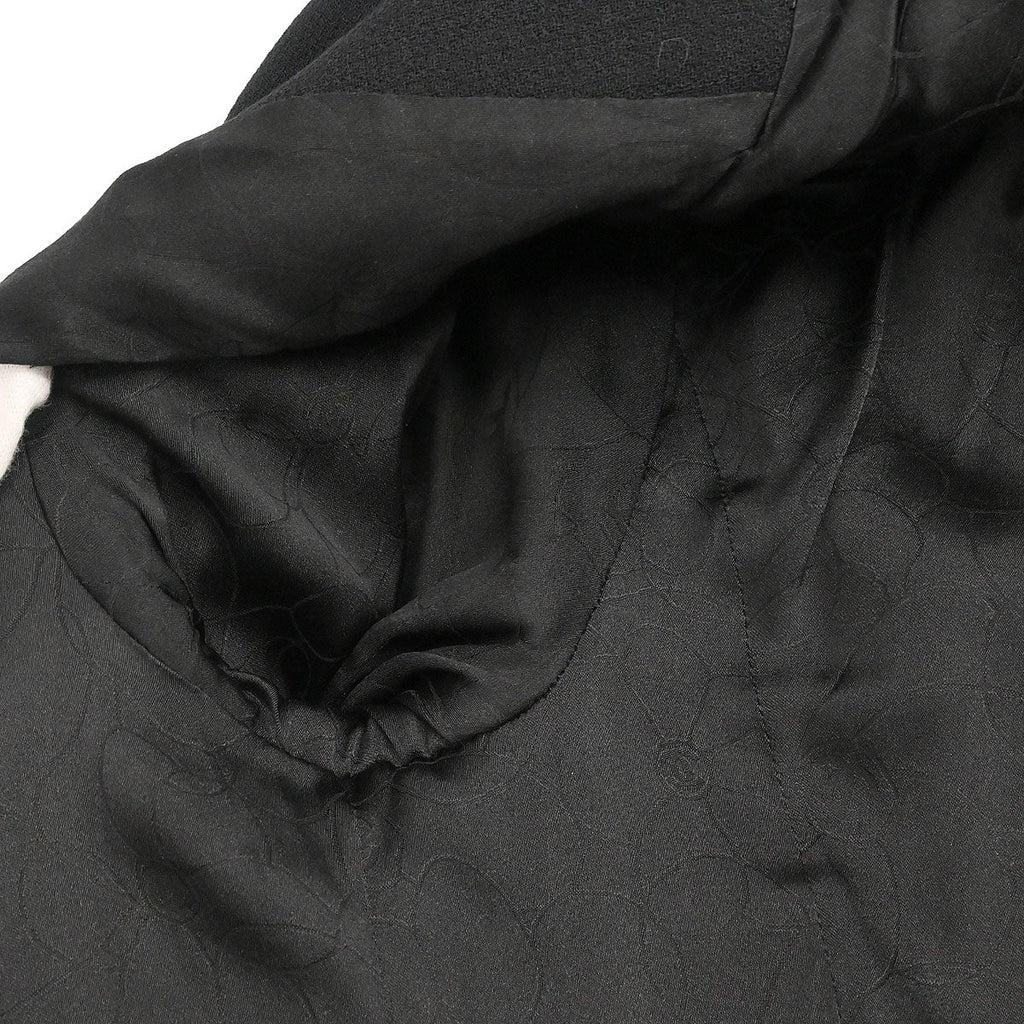 Chanel 2005 Emblem Single Breasted Jacket Black #38