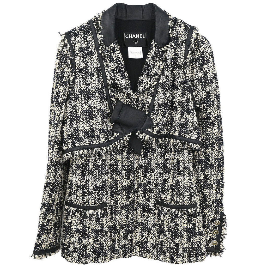 Chanel 2005 Set Jacket Vest Black #38