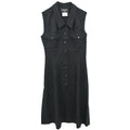 Chanel 1995 Sleeveless Dress Black #38