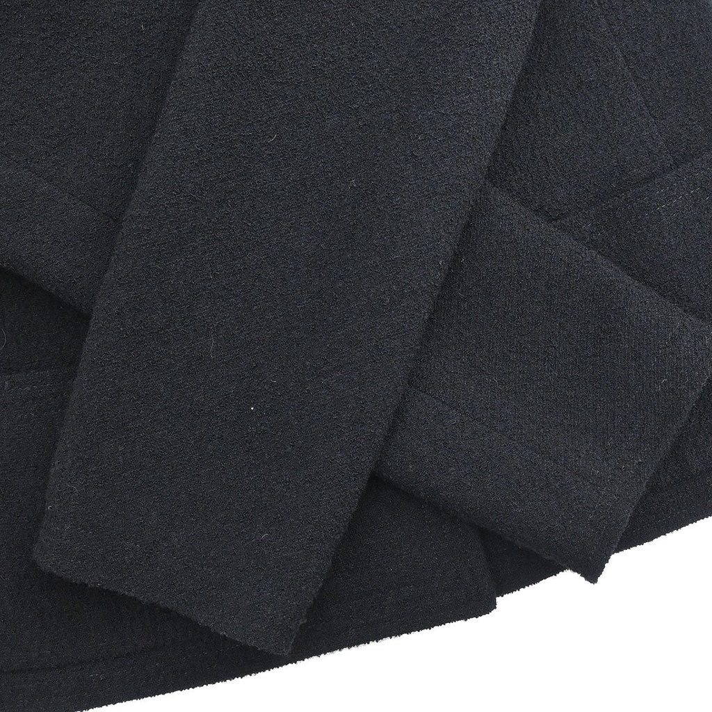 Chanel 1995 Single Breasted Collarless Jacket Black #36