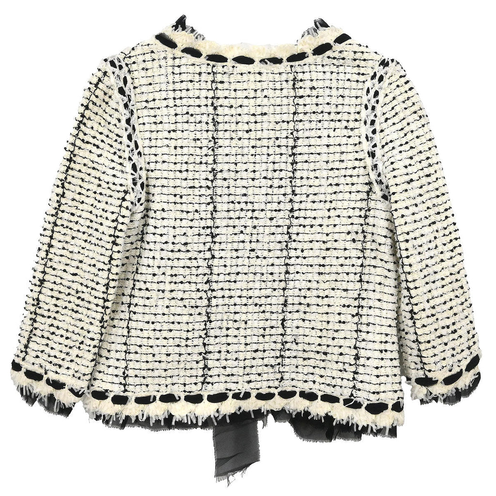Chanel 2005 Single Breasted Jacket White #34